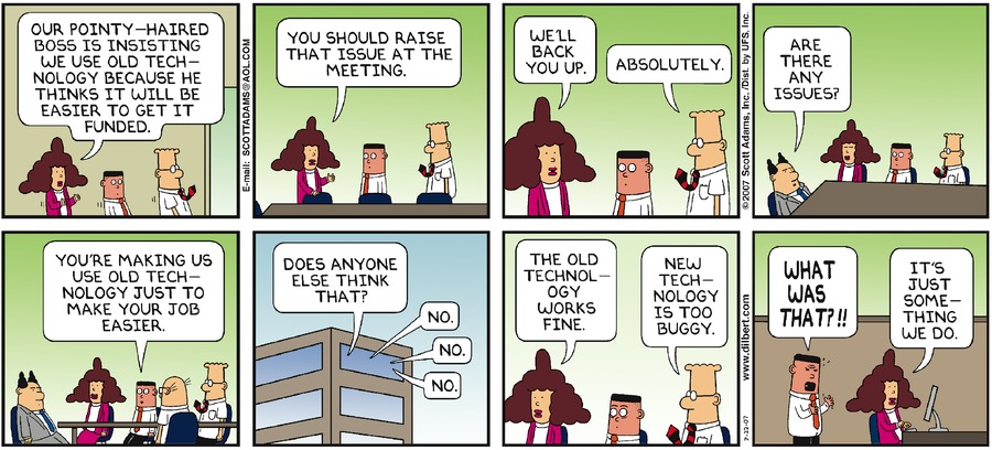 Dilbert Cartoon
